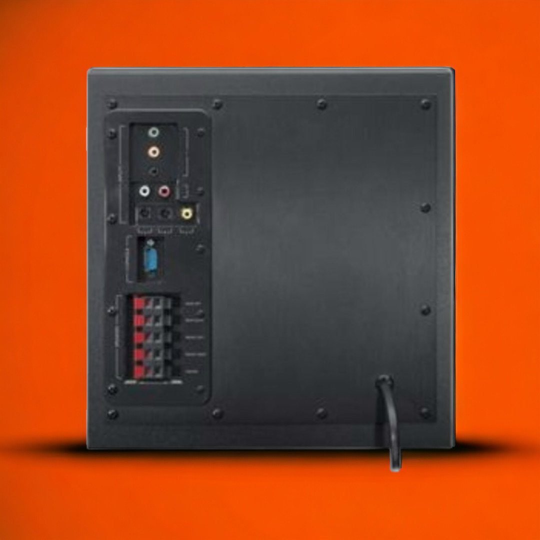 Telecomando Sostitutivo Per Subwoofer Logitech Z906: Infrarossi, 10m Di Portata, Ergonomico, Batterie Escluse