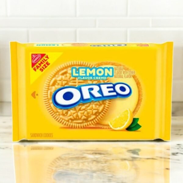 Galletas Oreo Lemon Flavor Creme