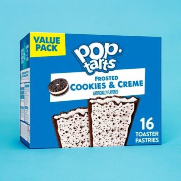 Galletas Pop Tarts Cookies and Creme 16 Piezas