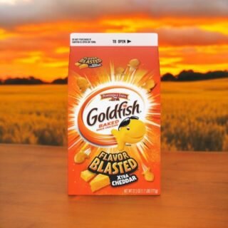 Galletas Goldfish Backed Snack Crackers Extra Cheddar 773 Gramos