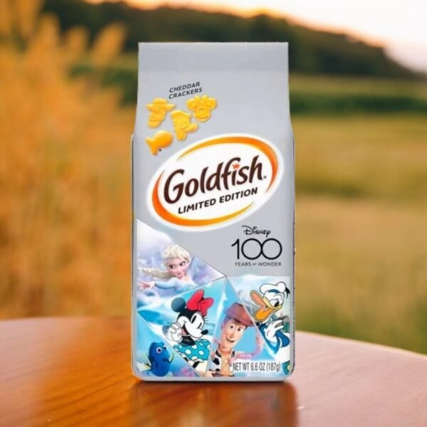 Galletas Goldfish Disney 100 Aniversario Cheddar 187 Gramos