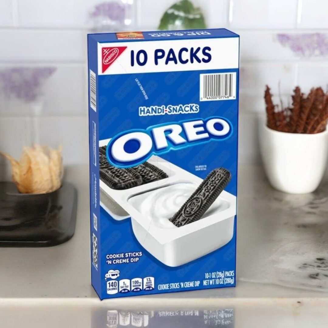 Galletas Oreo Handi-Snacks Cookie Sticks Creme Dip 10 Piezas