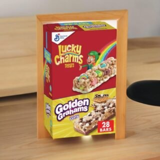 Barritas Lucky Charm Golden Grahams 28 Piezas 757 Gramos