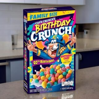 Cereal Cap´n Crunch Birthday Cake