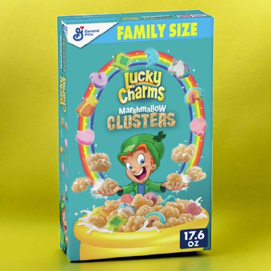 Lucky Charms Marshmallow Clusters 499 Gramos