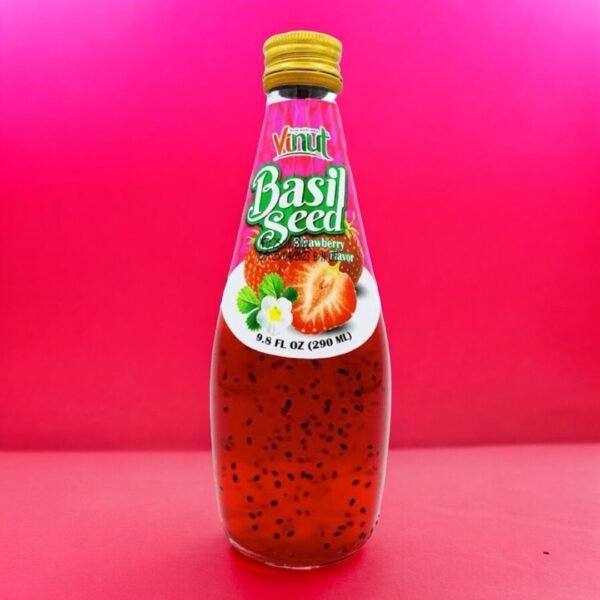 Basil Seed Drink Strawberry