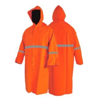 Gabardina Impermeable Naranja