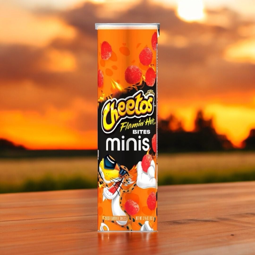 Cheetos Minis Bites Flamin Hot 107 Gramos