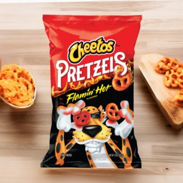 Cheetos Pretzels Flamin Hot