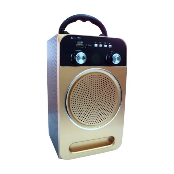 Bocina Cube MS-20 Dorada