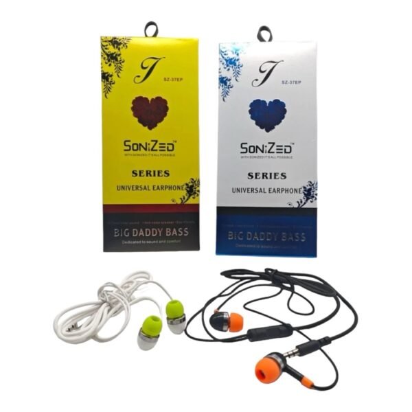 Pack de 2 Audífonos Alámbricos Sonized