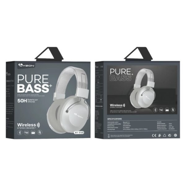 Audífonos de Diadema Bluetooth BT-V60
