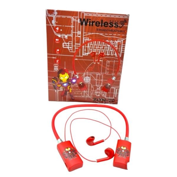 Audífonos de Cable con Temática de Iron Man