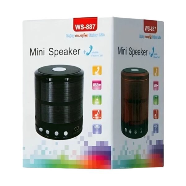 Pack de 5 Mini Bocinas Bluetooth Zenyu ZY-887 - Image 2